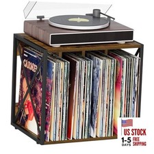 Vinyl Record Storage,Vinyl Record Holder Up 12.2"D x 16.14"W x 14.3"H X Style