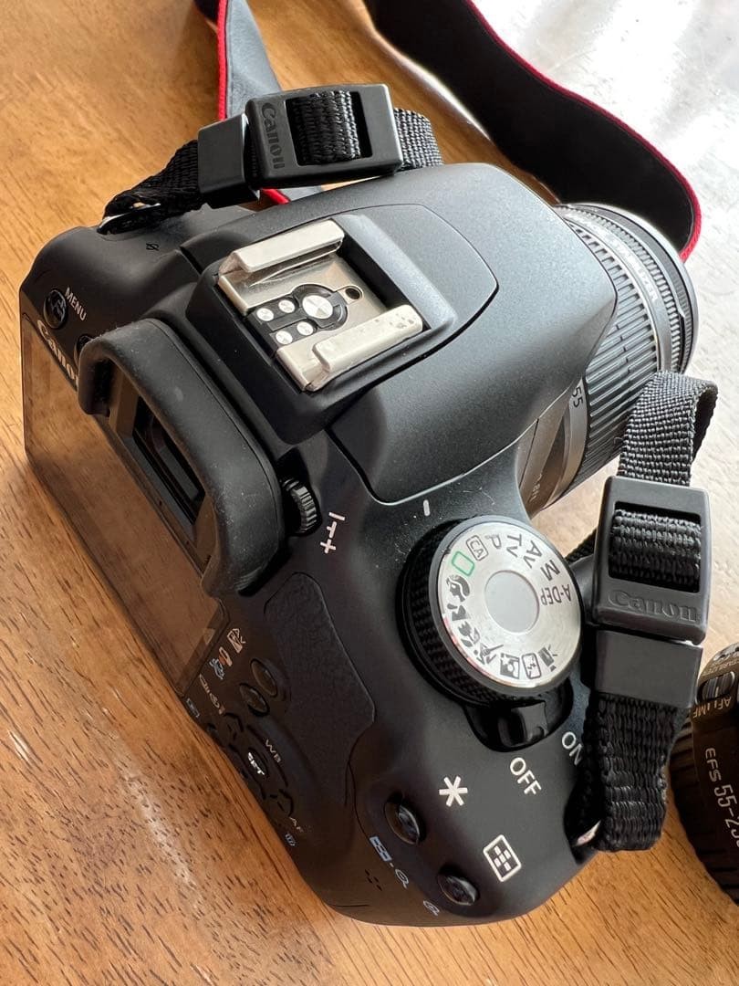 Canon EOS Kiss X3 Double Zoom Kit DSLR Camera with 18-55mm Lens