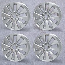 Set 4 17 X 7.5 Wheel Rim For 2013 2014 2015 Honda Accord Silver Rim Oem 64047