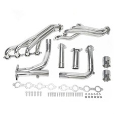 Long Tube Stainless Steel Headers W Y Pipe For 07-14 Chevy Gmc 4.8l 5.3l 6.0l Long Tube Stainless Steel Headers W Y Pipe For 07-14 Chevy Gmc 4.8l 5.3l 6.0l