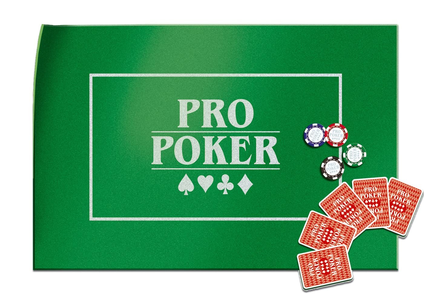 Pro Poker Table Top Green Felt Playing Surface 2990₽