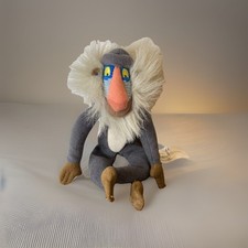 Vintage 90s Disney Store Lion King Rafiki Bean Bag Plush 8" Stuffed Animal