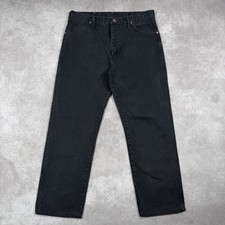 Vintage Wrangler 13MWZ Cowboy Cut Jeans Mens 34x30 33x28" Black Made in USA