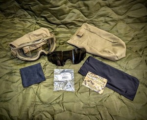 Wiley X Spear Military Surplus Eye Protection Goggles w/ Extras - All Conditions