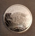 1 oz Silver .999 Golden State Mint Silver Round  Saint-Gaudens Design  Clean