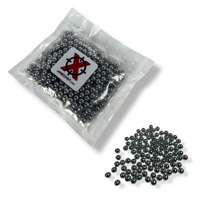100 qty 1/2'' Inch Steel Shot Slingshot Ammo Balls - Jaxshot (BC Precision)