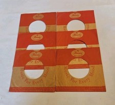 45 RPM 7" RECORD SLEEVES CO. SLEEVE 6 PACK SEE PHOTOS Mercury Records SLV332 