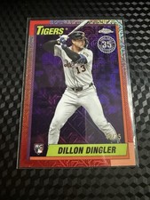 2025 Topps Update #U90C-75 Dillon Dingler Silver Pack Mojo Refractor /75
