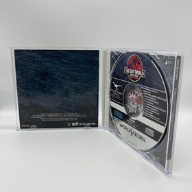 Sega Saturn Lost World Jurassic Park Japan Import with Manual