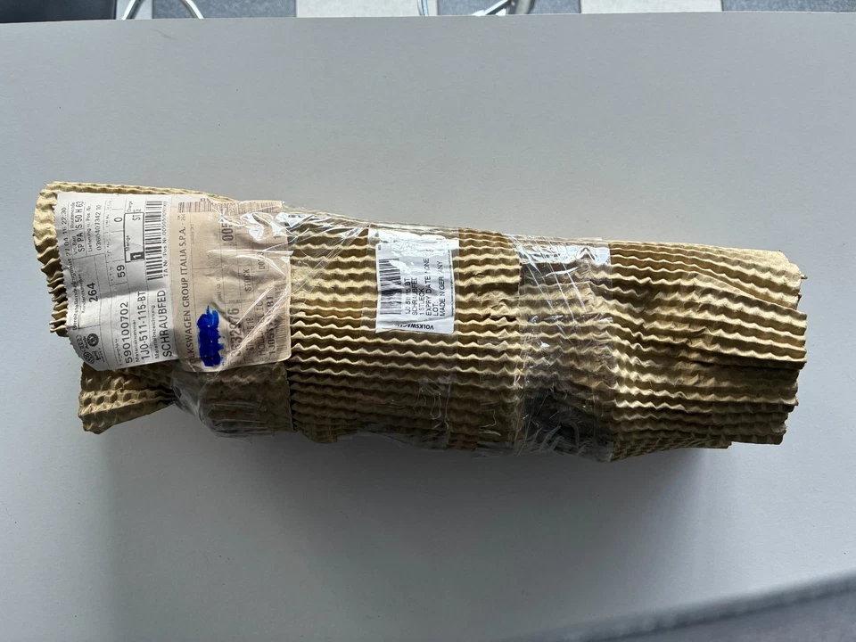 ORIGINALE 1 Molla Posteriore Dx/SX Argento/Viola 1J0511115BT AUDI A3 1997-2003 - Immagine 4 di 4