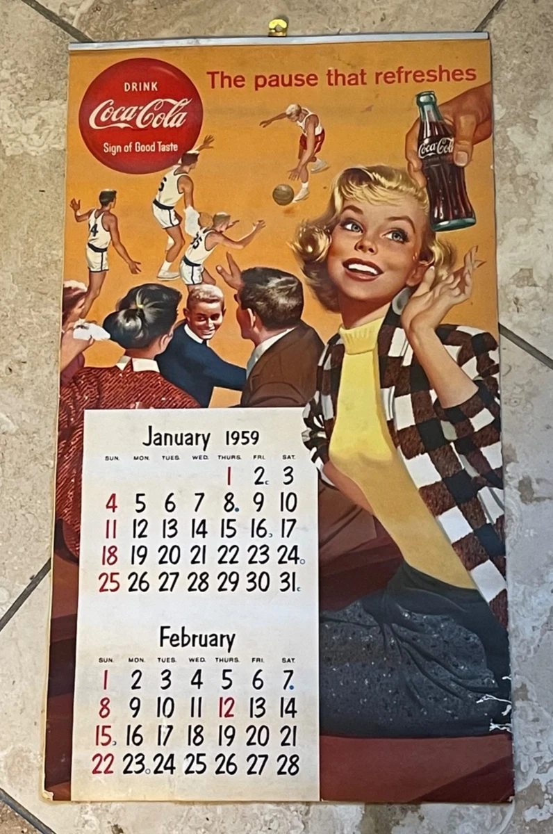Original Coca-Cola Calendars for sale | eBay