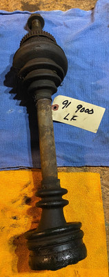 Axle/Drive shaft     Saab 9000 2.3 Turbo. 1990 to 1998. RH or LH w/ABS. Original