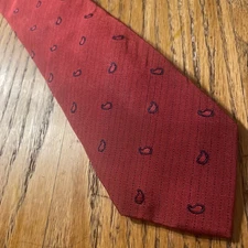 EUC Altea Silk Semi Skinny Paisley Tie Men’s Necktie Made In Italy