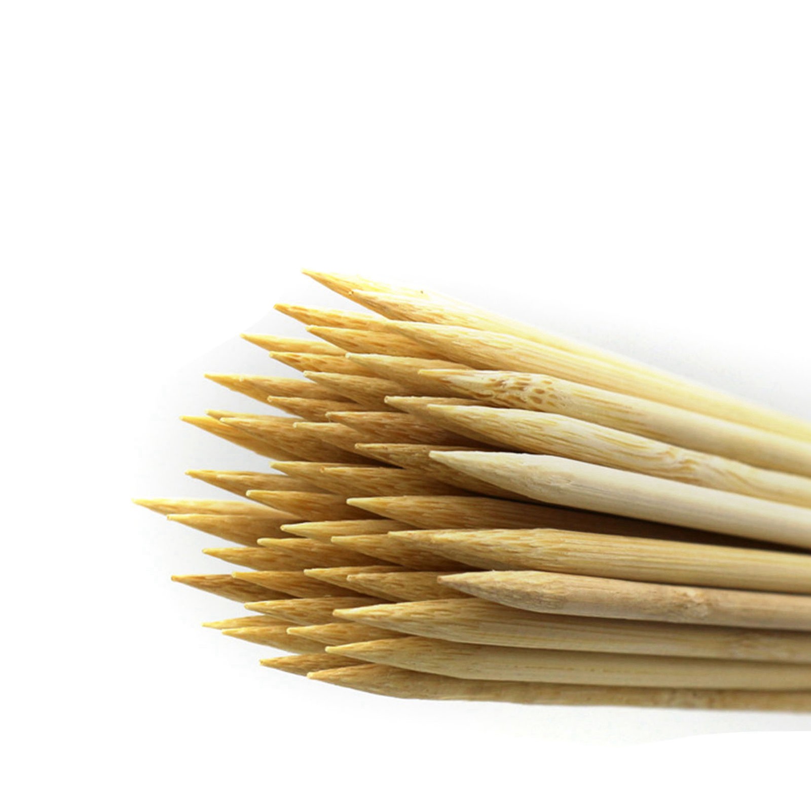 .Disposable Barbecue Skewers Bamboo For Barbecue BBQ Appetiser Fruit Kabob