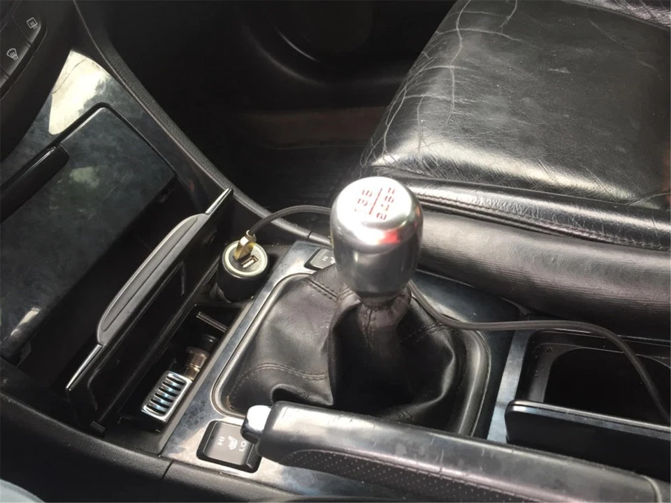 Универсальный 5-скоростной ручной переключатель передач из алюминиевого сплава — синий - Изображение 3 из 4