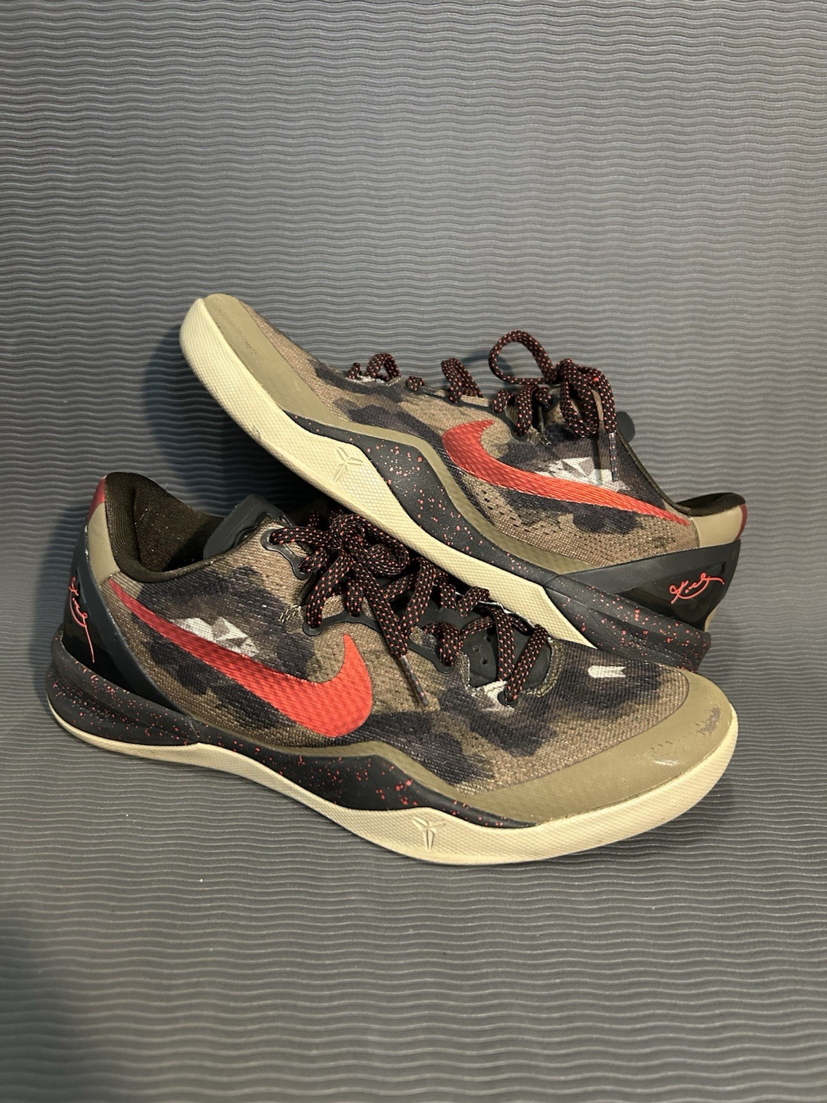Nike Kobe 8 Python 2013 555035-300 Camouflage Low… - image 1