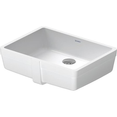 New Duravit 0330430017 Vero 18-1-4 Rectangular Ceramic Undermount Bathroom Sink