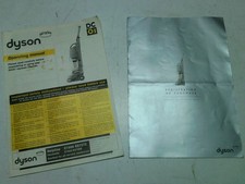 1997 REV. 1 DYSON DC01 manuale utente e registrazione