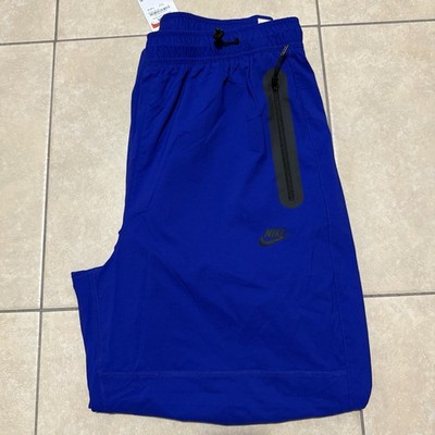 Nike Oversized Mens Pants Tech Woven Size L Deep Night Blue HM7158