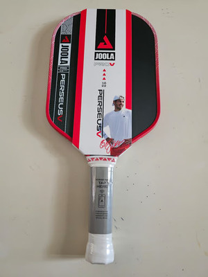 JOOLA Ben Johns Perseus Pro V 16mm Pickleball Paddle   Blaze Red   New Sealed