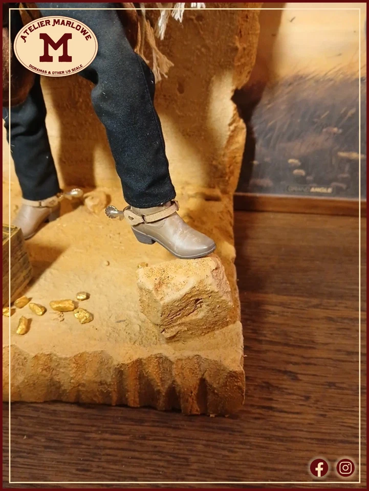 Diorama 1/6 scale western ruines - Photo 3/4