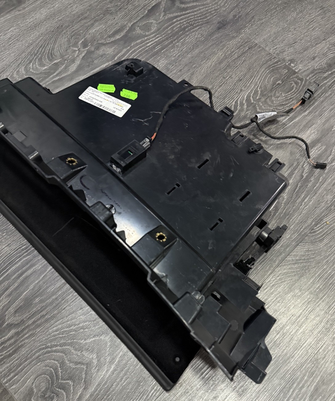 Lamborghini Huracan Glove Box Shutter Drawer Container Black 4T3857096