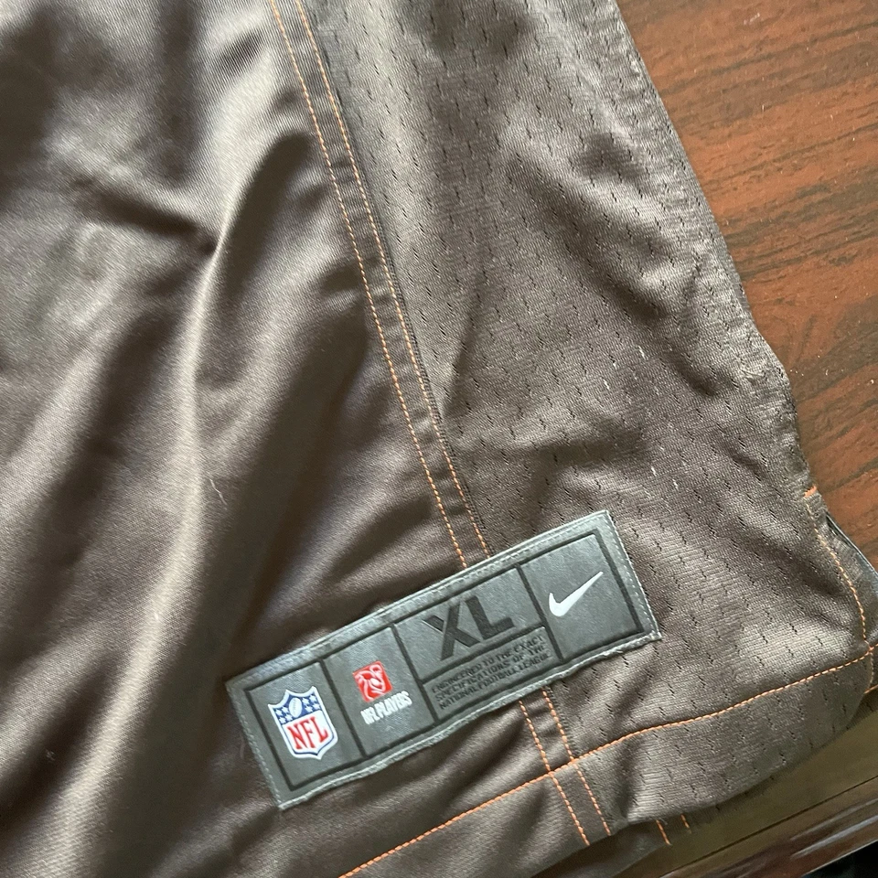 Camiseta deportiva Cam Erving Cleveland Browns NFL Nike On Field talla XL Foto 2 de 4