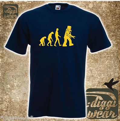 EVOLUTION ROBOT | BIG BANG THEORY | SHELDON | THE FUN SHIRT S-XXXL