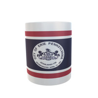 Tasse Erie City (Pennsylvania) Fahne Flagge Mug Cup Kaffeetasse