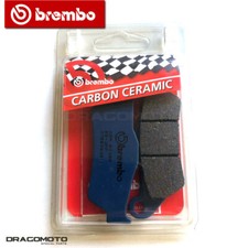 BMW R 1150 R 2005 2006 pastiglie freno posteriori CC BREMBO Carbon ceramica