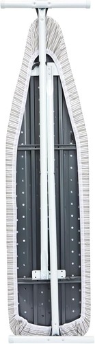 Ironing Board Cover and Pad, Heavy Duty, Grey Stripe Pattern (15 x 54 in) - Picture 5 of 22