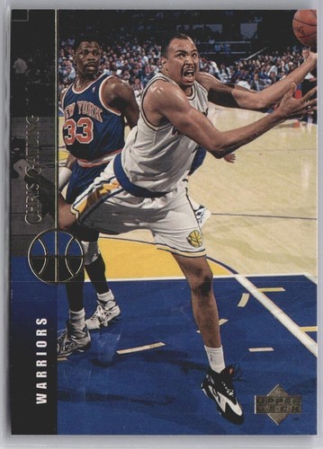 1994-95 Upper Deck Golden State Warriors Basketball Card #32 Chris Gatling