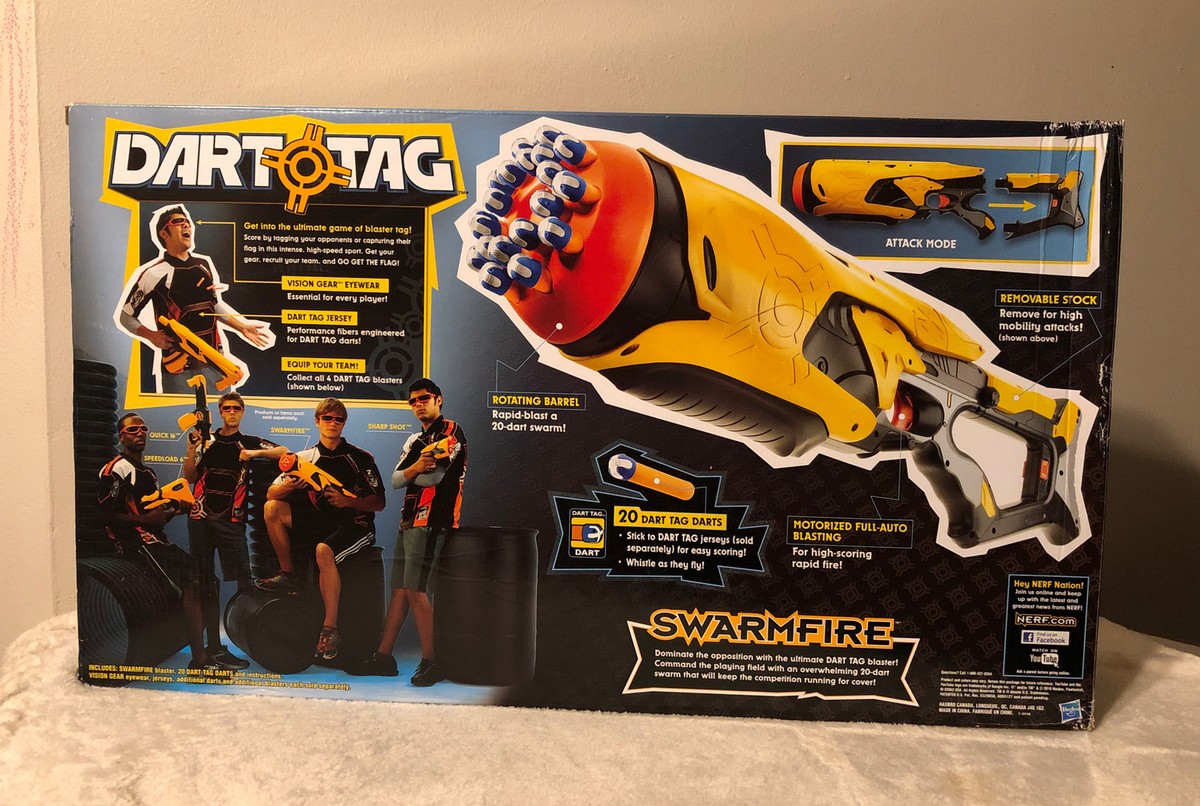 ナーフ ダートタグ スウォームファイア Swarmfire NERF Dart Tag Swarmfire Soft Dart Nerf Gun NEW IN BOX | eBay