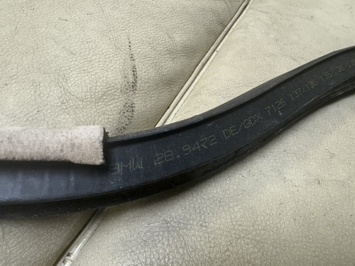 BMW E46 COUPE 2000-2006 RUBBER FRONT LEFT DRIVER DOOR WEATHER STRIP SEAL GASKET - Picture 4 of 10