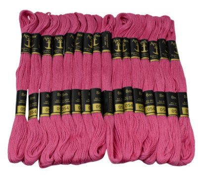 Anchor Threads Stranded Cotton Floss Stitching Or Knitting Cross Sweing,25 Pcs