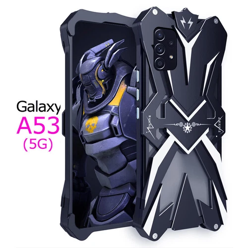 Powerful Shockproof Metal Armor Samsung Galaxy A53 Cases Cover Aluminum Bumper