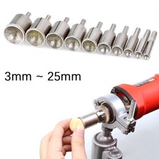 3mm-25mm Fine/Coarse Diamond Burr Grinding Bit Cylinder Concave for Bead Shaping