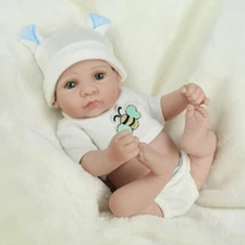 Full Body Soft Vinyl Silicone Reborn Baby Dolls Realistic Newborn Boy Doll Gifts