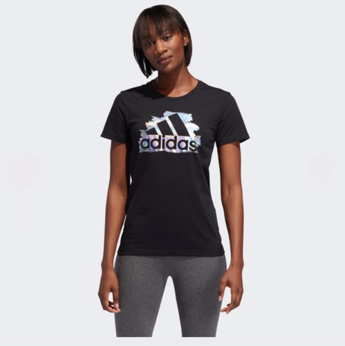New Womens Adidas Rainbow Foil Graphic 
