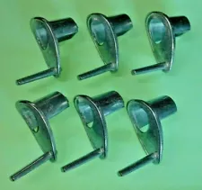 Lot of 6 New Tube Style Sunflower Seed Feeder Replacement Perch and Port 