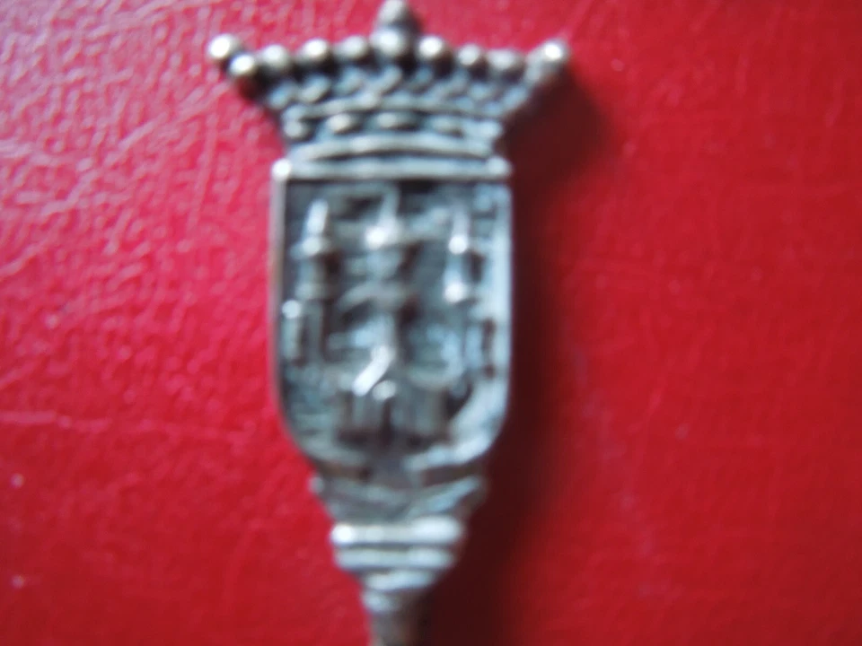 J6422 Antigua CUCHARA HOLANDESA KAMPEN SÓLIDA PLATA 833 PESO 19,2 GR VER DESCRIPCIÓN Foto 4 de 4