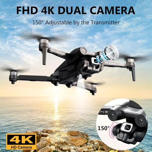 Drohne 4K HD Kamera faltbar Quadcopter GPS Positionierung Luftaufnahmen Drohne - Bild 1 von 21