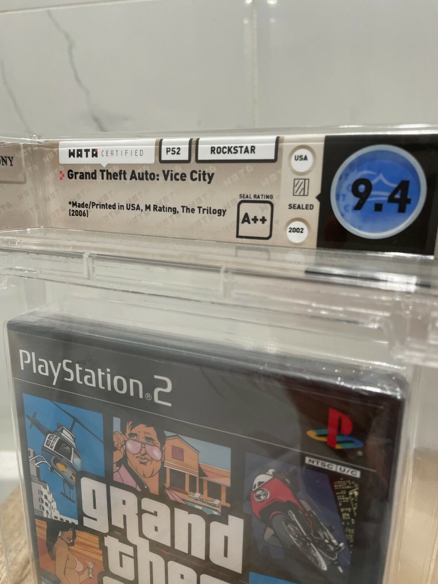 Grand Theft Auto Vice City Sony Playstation 2 Factory Sealed Video 
