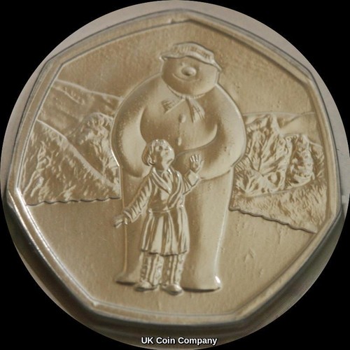 2019 The Snowman BU 50p Fifty Pence Coin Pack Second Issue - Picture 2 of 3