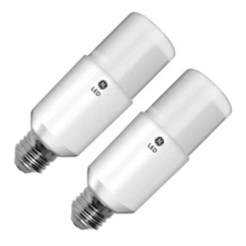 (pack of 2) GE Lighting Brightstik LED light bulb, 14 watt, 1060 lumen, medium
