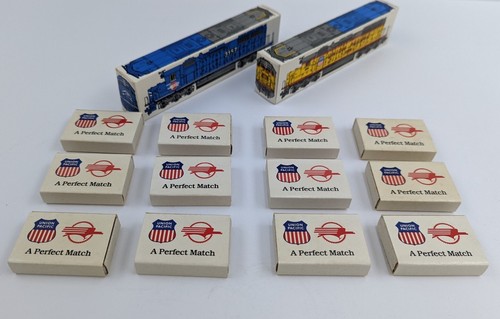 A Perfect Match Union Pacific 3770 & MoPac Missouri Pacific 3157 Boxed Matches - 第 1/12 張圖片
