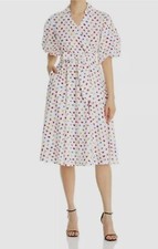 Tahari Floral Balloon Sleeve Midi Dress Size Small Or Medium?