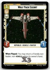Wolf Pack Escort #191 Star Wars Unlimited TOR NM X3