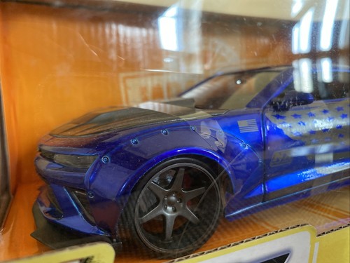 1:24 Scale 2016 Chevrolet Camaro Wide Body Jada Toys Big Time Muscle NIB - Picture 4 of 9