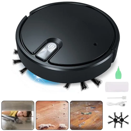 3in1 Robot Vacuum Cleaner with Mop Smart Navigation  Automatic Floor Mop Sweeper